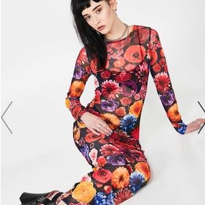 Dolls Kill Fashion Heaux Maxi Dress